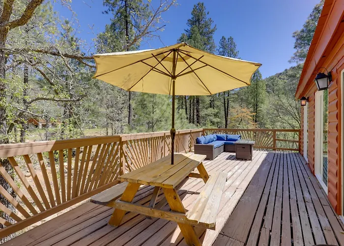 < 5 Mi To Ghost Town: Mtn-view Retreat * Crown King