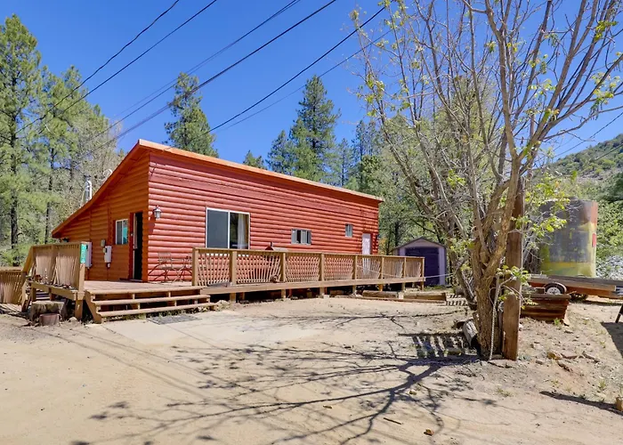 < 5 Mi To Ghost Town: Mtn-view Retreat Ferienhaus Crown King